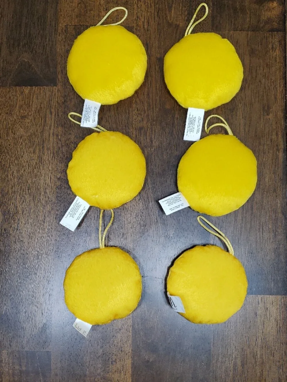 McDonald's Emoji Plush Happy Meal Toys Plush Backpack Hanger